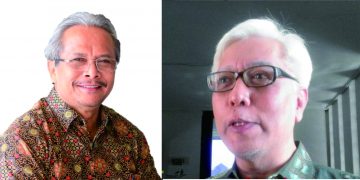 Agus Puji (kiri) dan Arnold Soetrisnanto (kanan)