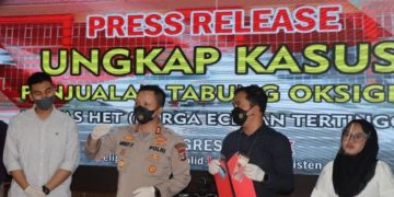 Jual Tabung Oksigen Medis Melebihi HET, Pemuda  Surabaya ini Diringkus Polisi