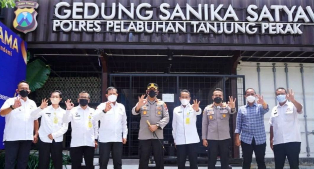 Kantah Surabaya II Jalin Sinergitas dengan Polres Tanjung Perak