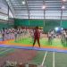 Ketua Umum Pengprov Kodrat Jatim Ir H. Bambang Haryo Soekartono saat membuka Porkab Sidoarjo di GOR Tenis Indoor Sidoarjo