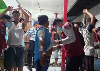 Pemeriksaan hunian lapas di Jombang
