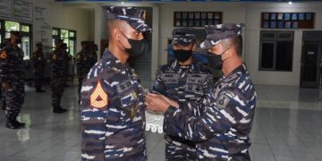 38 Taruna AAL Tingkat IV Korps Pelaut Selesaikan Lattek Kesenjataan 2021