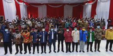 DPW LDII Jatim menggelar Diklat Kader dan Pelantikan Pemuda LDII Jatim di Aula Ponpes Sabilurrosyidin Annur Jl Gayungan VII/11 Surabaya, Sabtu (30/10/2021).
