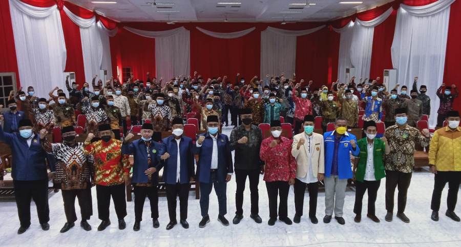 DPW LDII Jatim menggelar Diklat Kader dan Pelantikan Pemuda LDII Jatim di Aula Ponpes Sabilurrosyidin Annur Jl Gayungan VII/11 Surabaya, Sabtu (30/10/2021).