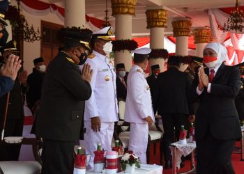 Wakil Gubernur AAL Hadiri Peringatan Hari Kesaktian Pancasila di Gedung Negara Grahadi