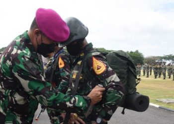 Gubernur AAL: Selamat, Kalian Pantas Sandang Predikat Prajurit Komando dan Brevet Komando