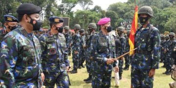 Gubernur AAL Hadiri Upacara Penutupan Diksar Integrasi Kemitraan Taruna Akademi TNI/Polri 2021