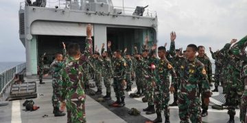 Ini Aktifitas Taruna AAL Tingkat IV di Unsur KRI pada Manlap Latopsfib 2021