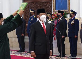 Pelantikan Mayjen Suharyanto menjadi Kepala BNPB