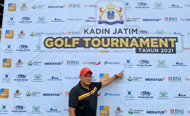 Golf Diggers Store Surabaya di turnamen golf Kadin Jatim