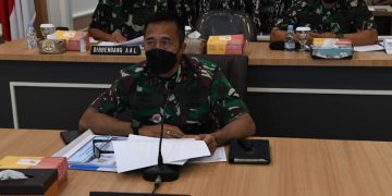 Dibuka Kasal, Gubernur AAL Ikuti Online Rakor Renaku II TNI AL TA. 2021