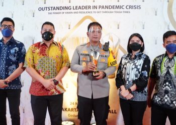 Polresta Sidoarjo Raih Indonesia Award 2021 Penanganan Sosial Masa Pandemi