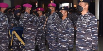 Gubernur AAL Pimpin Serah Terima Jabatan Dandenma dan Ka Akun AAL