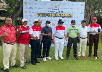 Kadin Jatim tournamen golf 2021