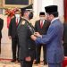 Presiden Joko Widodo secara resmi melantik Jenderal Andika Perkasa sebagai Panglima TNI