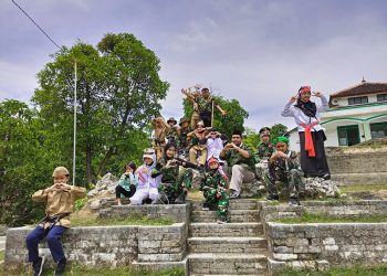 Di Hari Pahlawan, Siswa SD Almadany Akrabi Situs Sejarah Islam