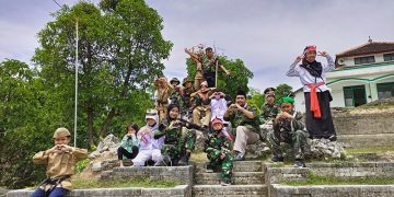 Di Hari Pahlawan, Siswa SD Almadany Akrabi Situs Sejarah Islam