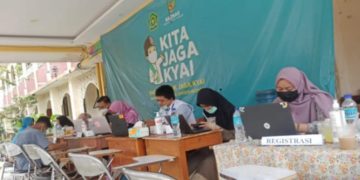 Jaga Santri Jaga Kyai, Ihtiar Atasi Pandemi lewat HS dan Vaksinasi di Pesantren Muhammadiyah