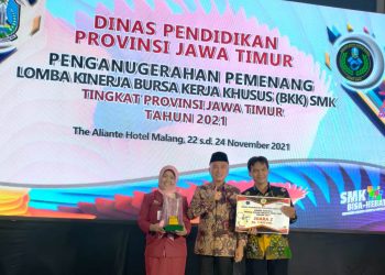 BKK SMK Negeri 2  Buduran Raih Juara II Lomba Kinerja BKK SMK Jatim 2021