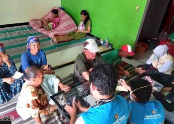 MDMC Gresik Respon Banjir di Desa Cermen, Kedamean