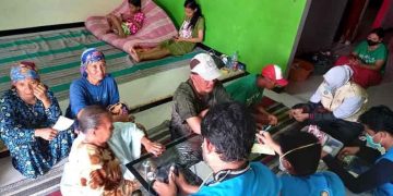 MDMC Gresik Respon Banjir di Desa Cermen, Kedamean