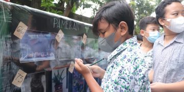 SD Al Muslim Gelar Pameran Puspa dan Satwa