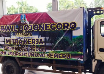 Peduli Korban Semeru, Bakorwil Bojonegoro Kirim 1 Truk Bantuan Pangan