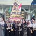 Pengurus Ranting NU Bersenergi dengan Warga Bangah Mengikuti Pawai dan Gowes