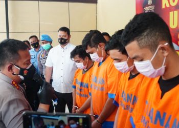 Polresta Sidoarjo Ungkap Kasus Pengeroyokan Di Tarik yang Viral