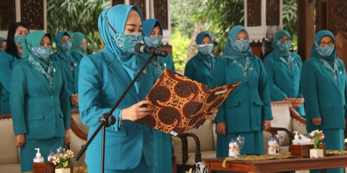 Ning Sasha Lantik 11 Ketua PKK Kecamatan, Diminta Semua Kompak Kerja Untuk Sidoarjo