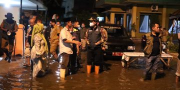 Pemkab SidoarjoTetapkan Status Tanggap Darurat Banjir Tanggulangin
