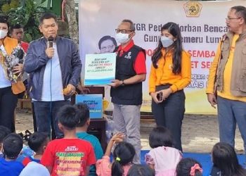 MKGR Siapkan Ribuan Paket Beasiswa Sekolah untuk Anak Korban Erupsi Semeru