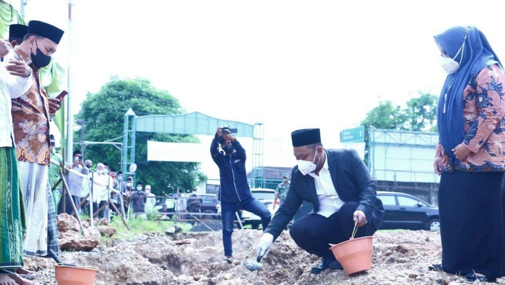 Mulai Dibangun, Masjid di Kampus Universitas Qomaruddin Bungah