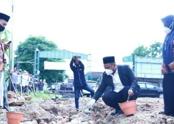 Mulai Dibangun, Masjid di Kampus Universitas Qomaruddin Bungah