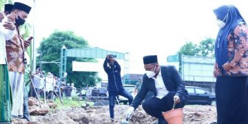 Mulai Dibangun, Masjid di Kampus Universitas Qomaruddin Bungah