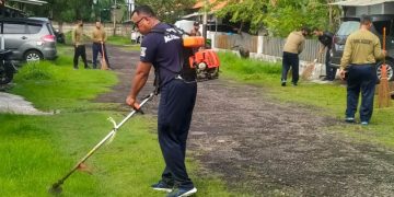 Rabo Resik Sasar Komplek Perumahan Dinas Dewaruci AAL