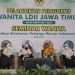 Seminar Wanita dengan mengusung tema Mewujudkan Ketahanan Rumah Tangga Menuju Indonesia Tangguh, di Aula Ponpes Sabilurrosyidin Annur, Surabaya, Sabtu, 18 Desember 2021.