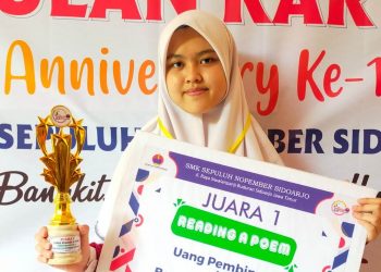Siswi SMPIT Insan Kamil Raih Dua Gelar Lomba Speech Contest Nasional 2021