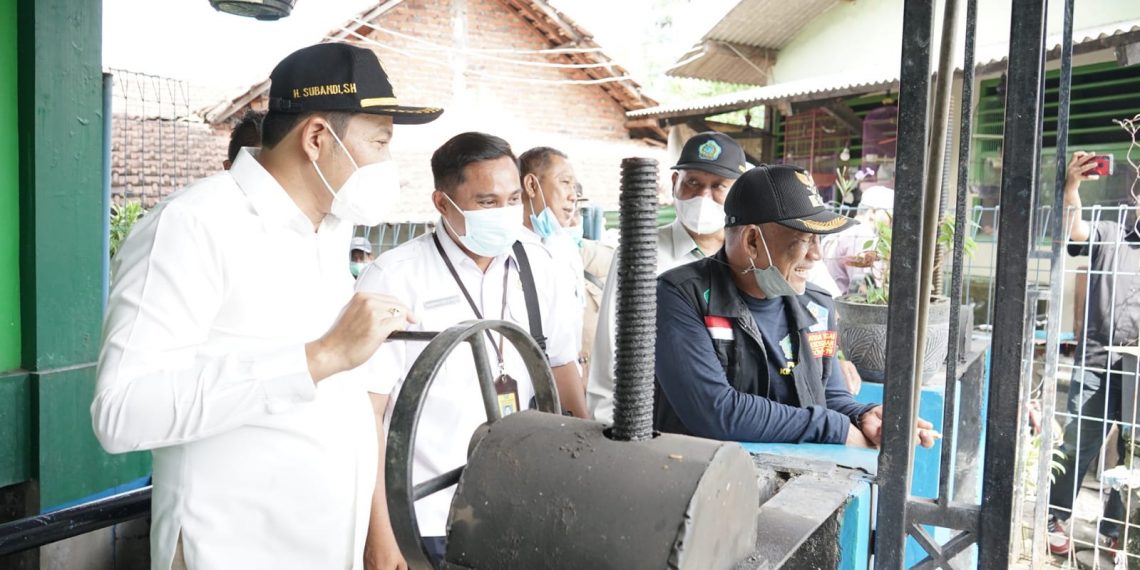 Wabup Subandi Pastikan Lima Pompa Air di Wilayahnya Berfungsi Baik