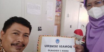 Gerakan Donasi Peduli Korban Erupsi Semeru SMAN 3 Mencapai Rp 10 Juta