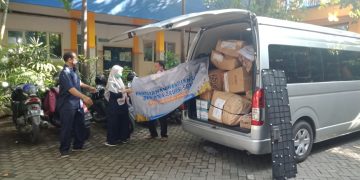 Lazismu SMAMDA Sidoarjo Fokuskan Bantuan ke Korban Erupsi Gunung Semeru