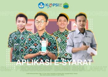 Aplikasi ‘E-Syarat’ Karya Siswa SMP Bumi Sholawat Raih Juara II Nasional