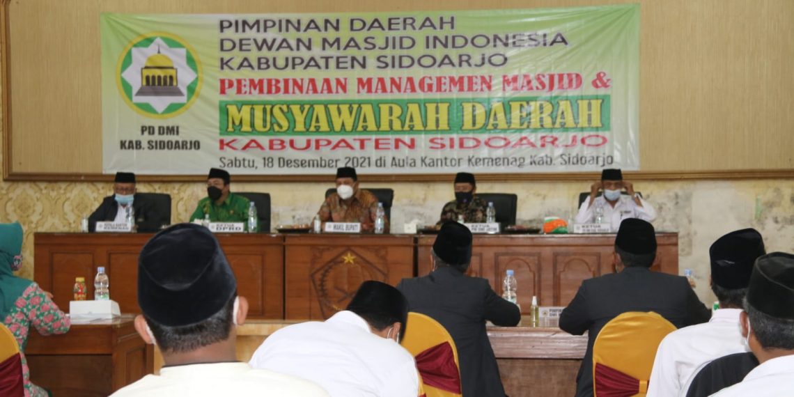 Wakil Bupati Sidoarjo Berharap DMI Bisa Memakmurkan Masjid Lebih Semarak Lagi