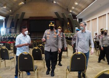 Jelang Natal 2021, Kapolresta Sidoarjo Cek Kesiapan Gereja