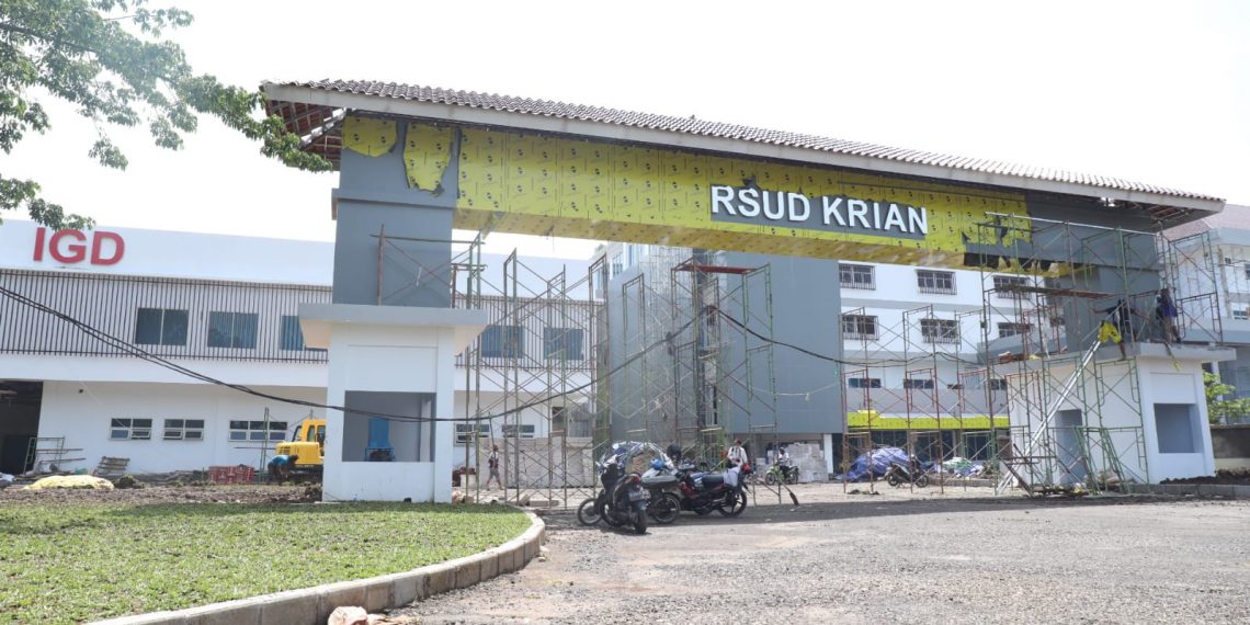 Pembangunan RSUD Sidoarjo Barat Capai 95 Persen Ditarget Akhir Tahun 2021 Tuntas