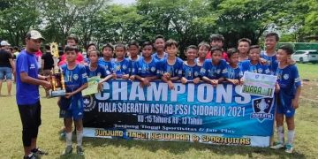 SSB Bintang Putra Sidoarjo U13 Raih Juara 2  Piala Soeratin Askab PSSI Sidoarjo 2021