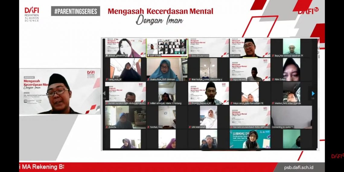 DAFI Gelar Parenting Series ‘Mengasah Kecerdasan Mental Dengan Iman’