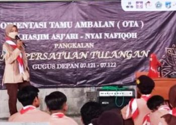 Orientasi Tamu Ambalan SMA Persatuan Tulangan Tahun Pelajaran 2021/2022