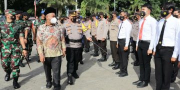 Amankan Nataru, Gresik Terjunkan Ratusan Personel Gabungan