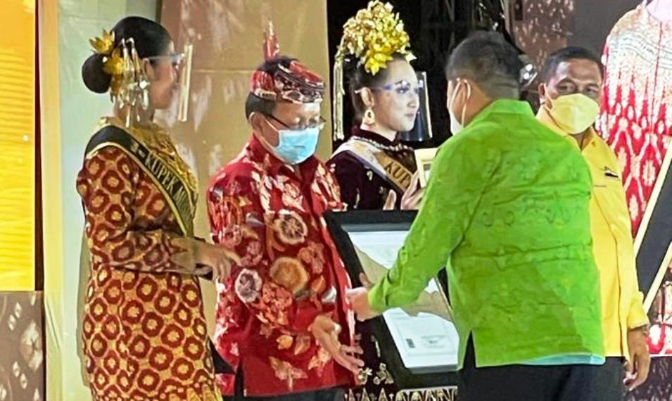 Tari Banjar Kemuning Raih Juara II Terbaik Nasional Ajang API Award 2021